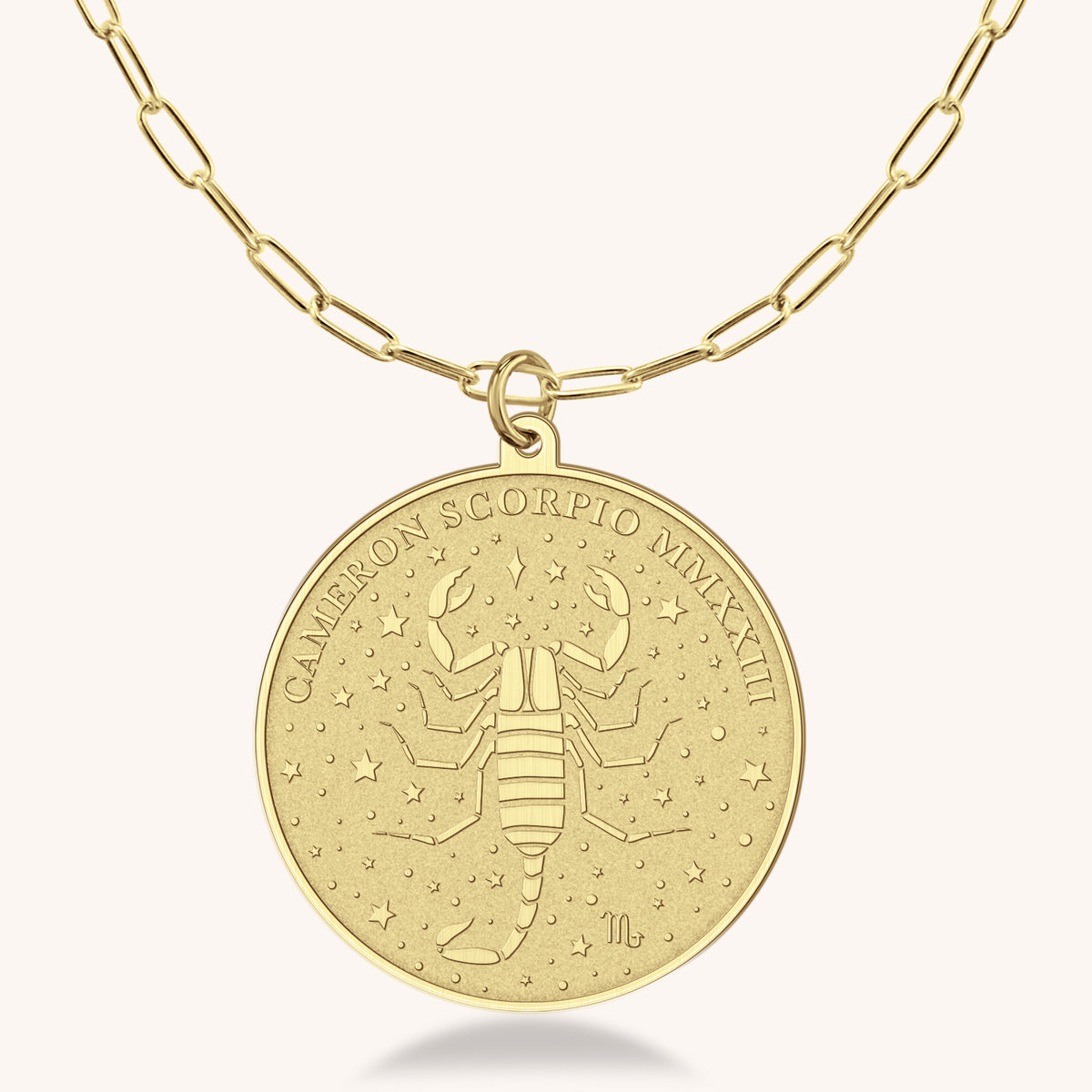 Scorpio Zodiac Necklace - Symbolic Jewelry for Intensity and Style