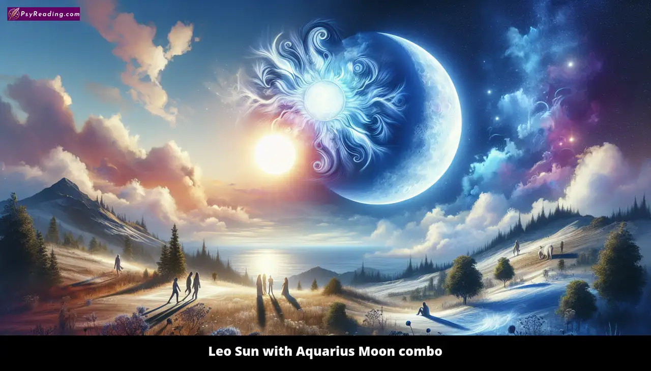 Unveiling the Leo Sun Aquarius Moon： A Blend of Independence and Ambition