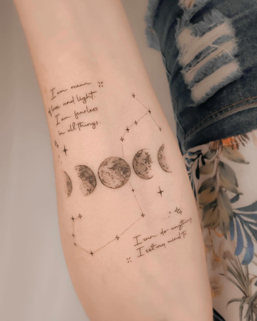 Inspiring Zodiac Constellation Tattoos and Their Perfect Placements