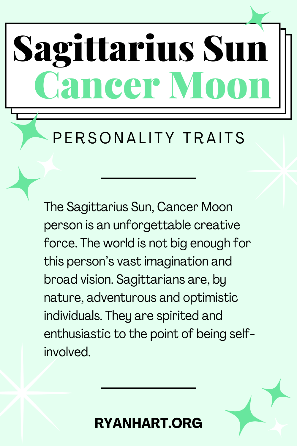 Sagittarius Sun Cancer Moon： Exploring the Emotional and Adventurous Personality