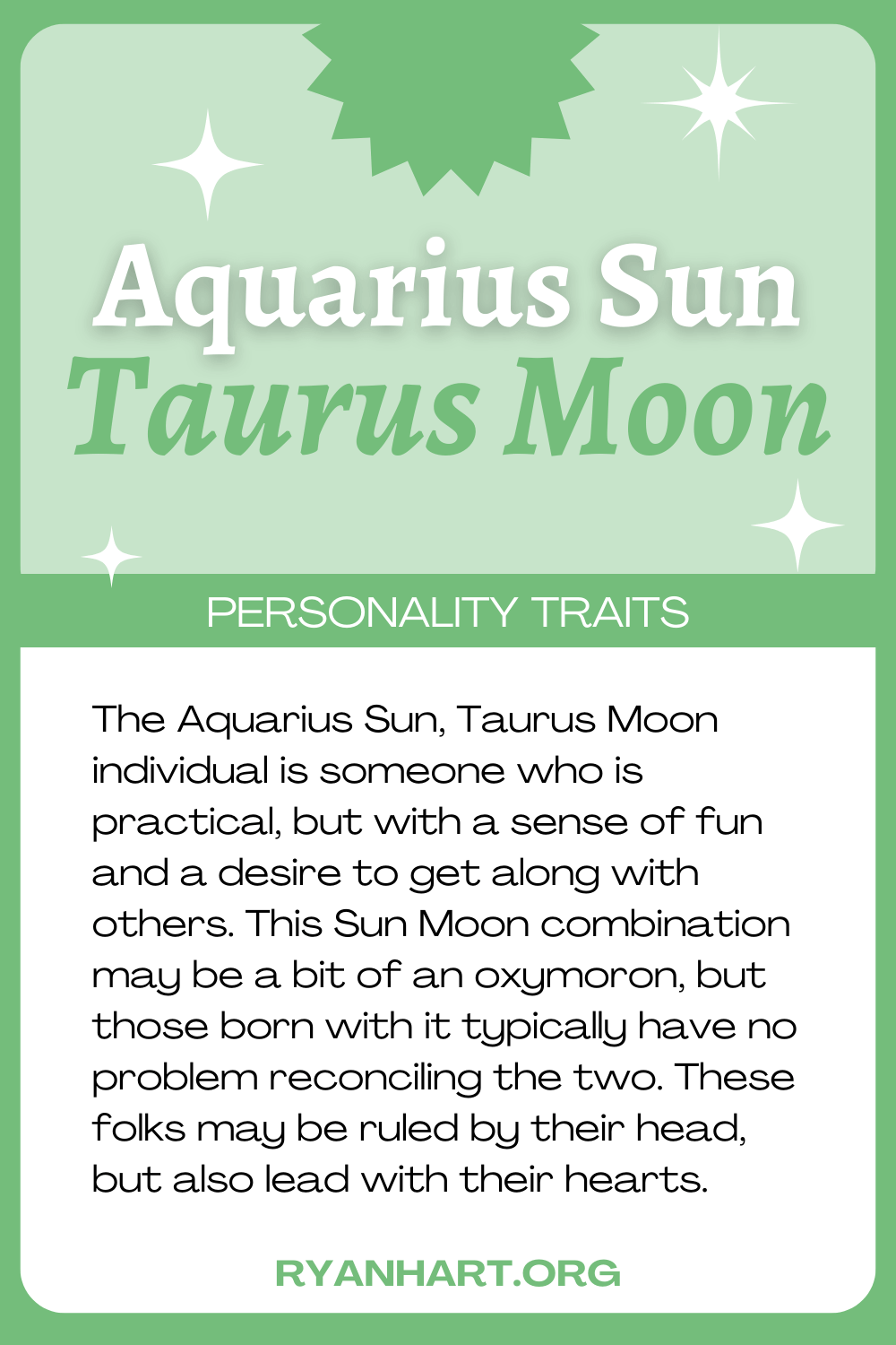 Exploring Aquarius Sun Taurus Moon： Traits and Compatibility Insights