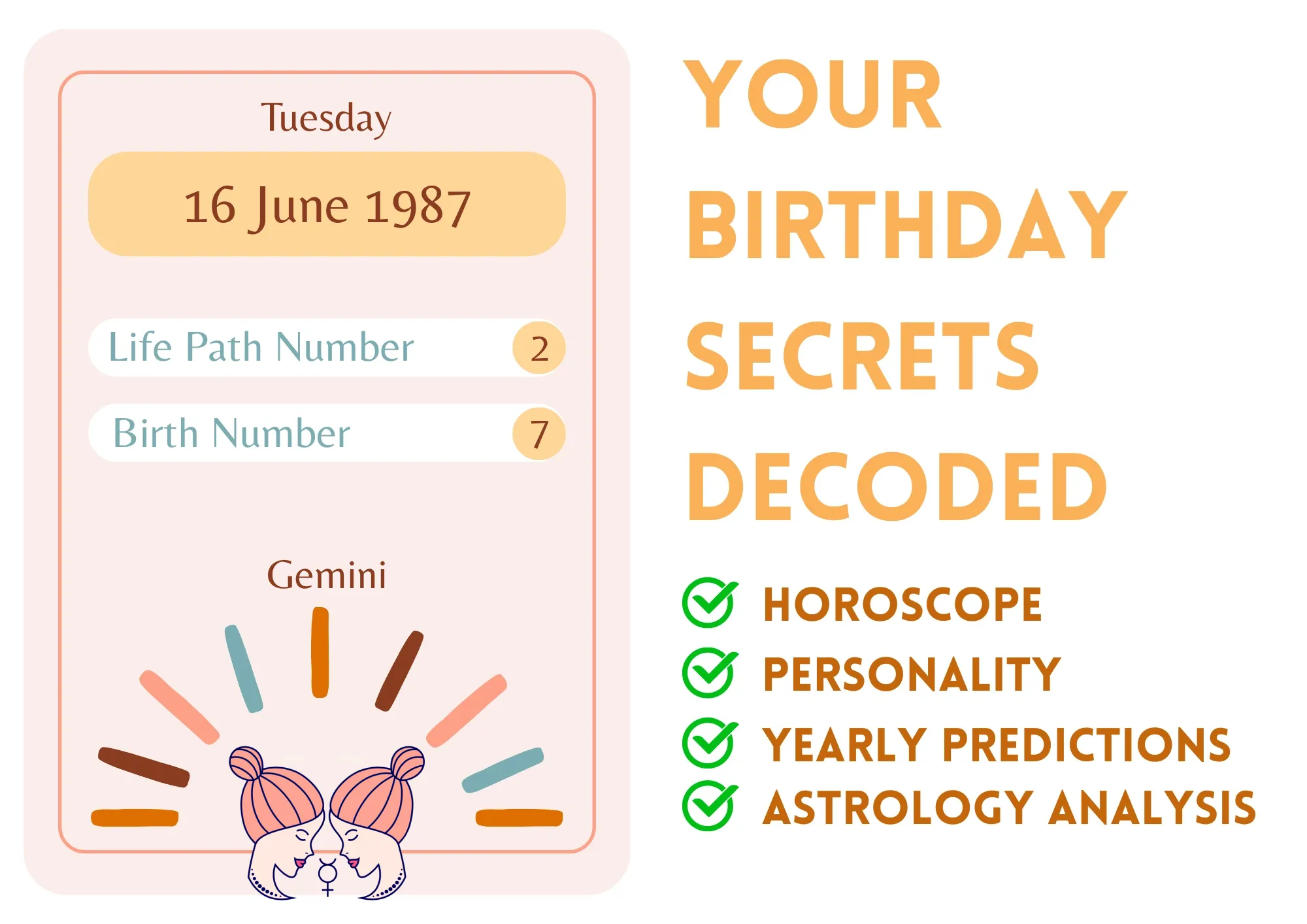 Unveiling the Zodiac Profile for Gemini Born June 16, 1987