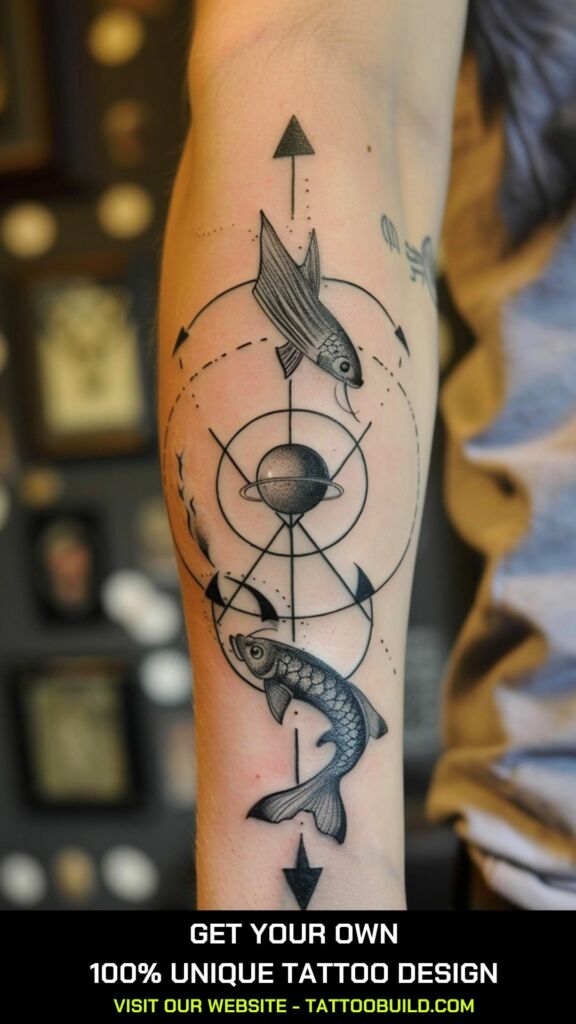 Elegant Wrist Pisces Tattoo Ideas： Embrace Astrology with Subtle Style