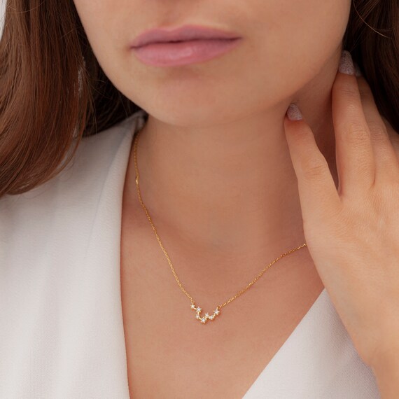 14K Gold Zodiac Constellation Jewelry： Perfect Birthday Gift for Her