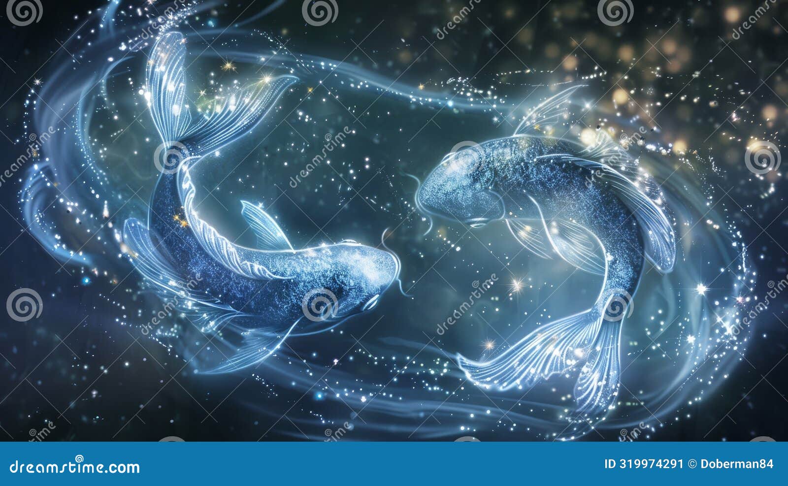 Stunning Zodiac Sign Pisces Pictures： Capture the Beauty of Two Fish