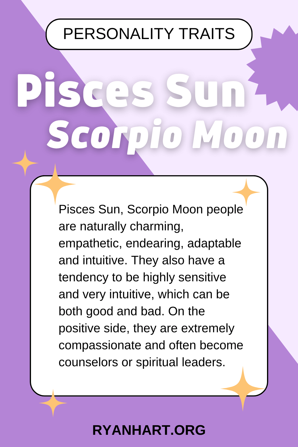 Pisces Sun Scorpio Moon Personality： A Guide to Emotional Intensity and Passion