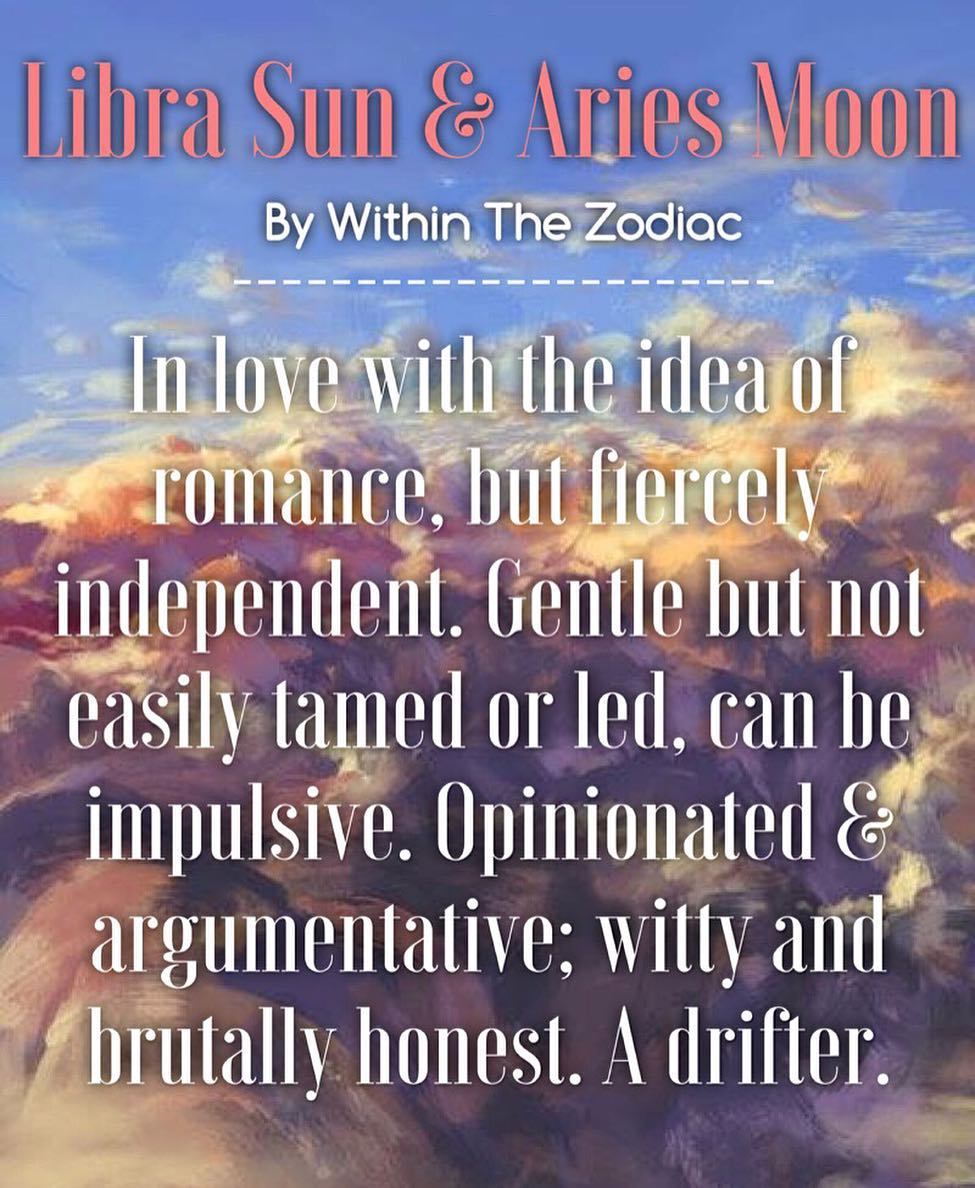 libra sun aries moon