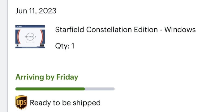 Starfield Constellation Edition Shipping Update: Expected Arrival Dates