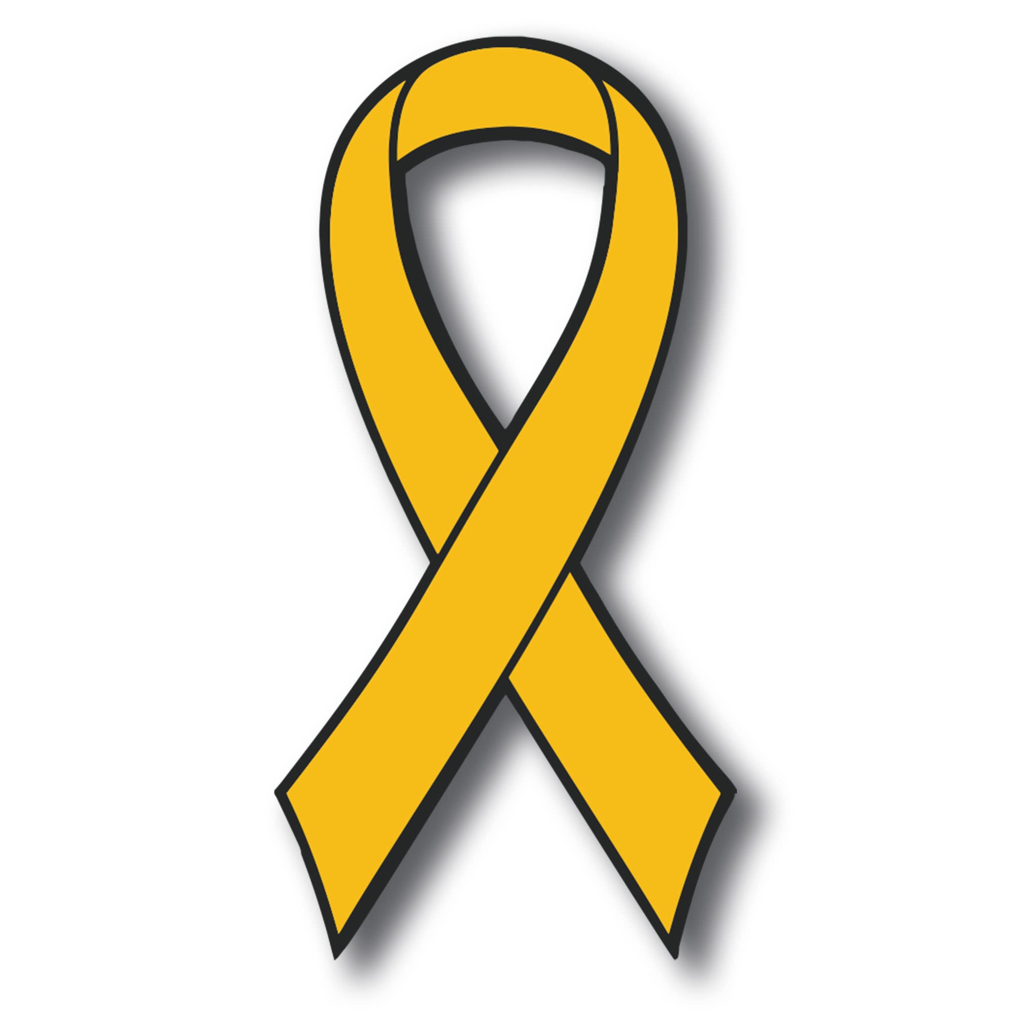 childhood cancer ribbon