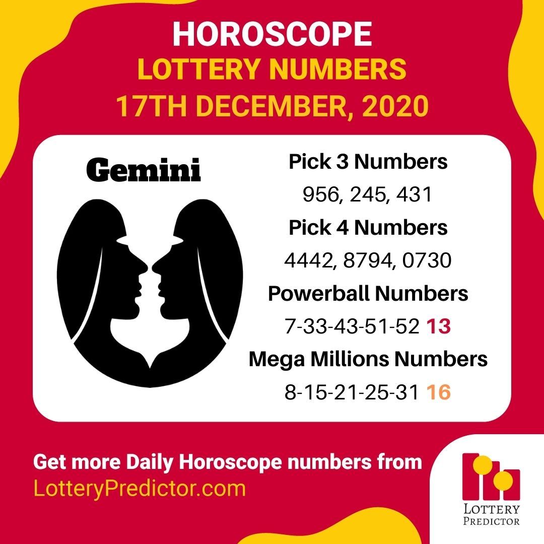 Gemini Lucky Pick 3 Numbers for Today – Your Winning Horoscope Numbers