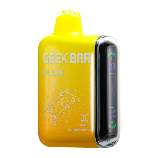 Geek Bar Gemini Zodiac Flavor: Grape Lemon Vape Review