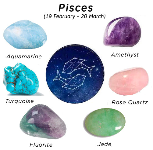 Best Stones for Pisces: Aquamarine, Amethyst, and More