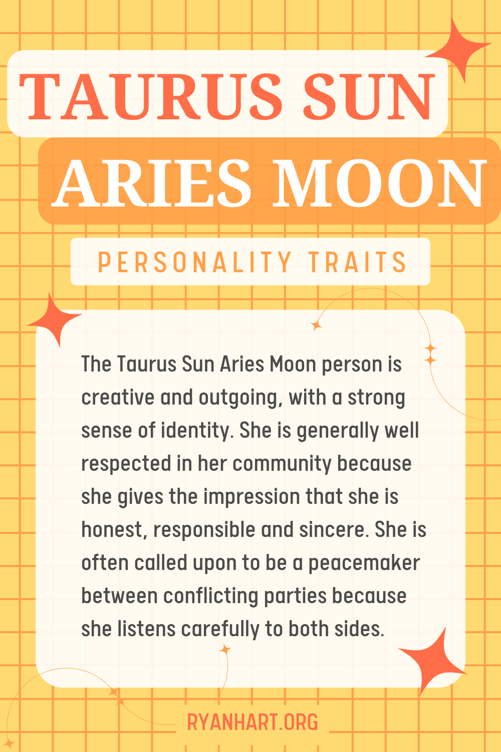 taurus sun aries moon