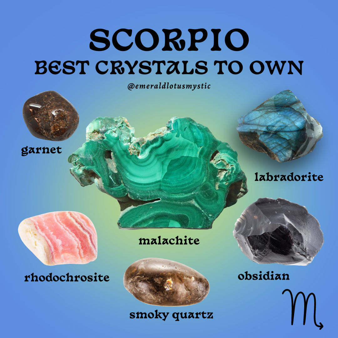 Discover Scorpio Stones: Topaz, Malachite, and Their Powerful Meanings