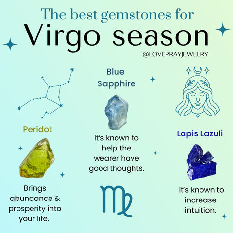 birthstone for virgo august