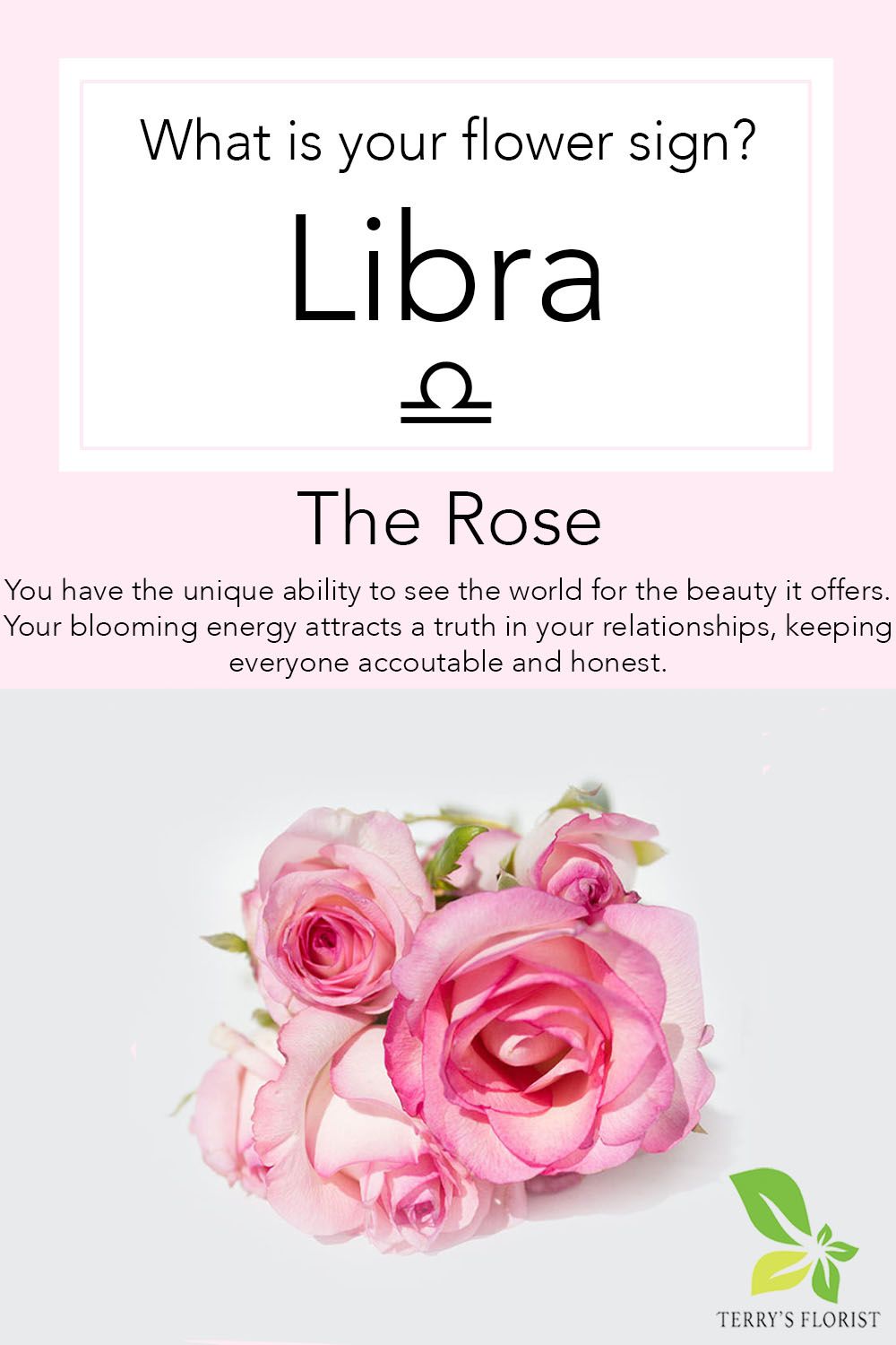 libra zodiac flower