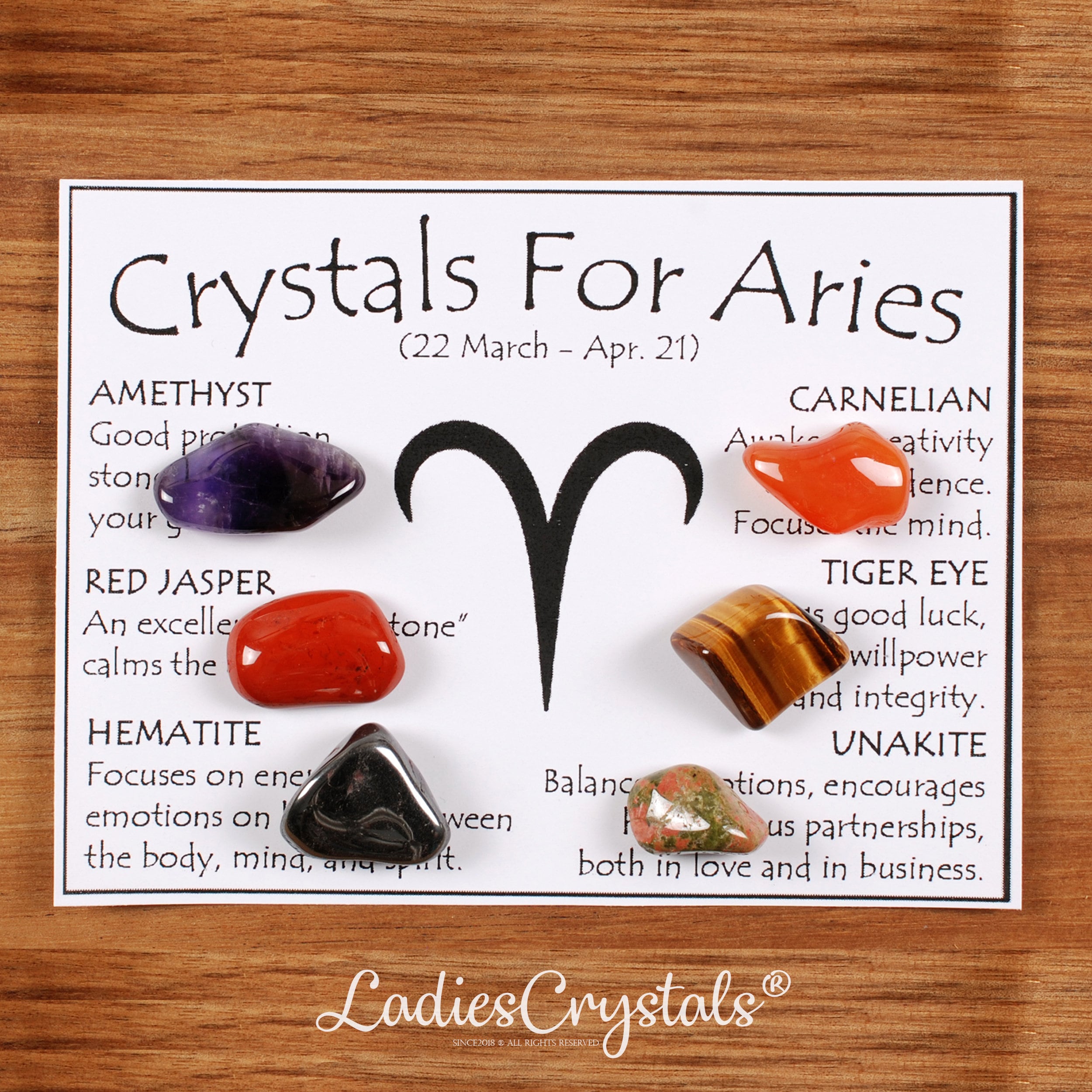 aries crystals