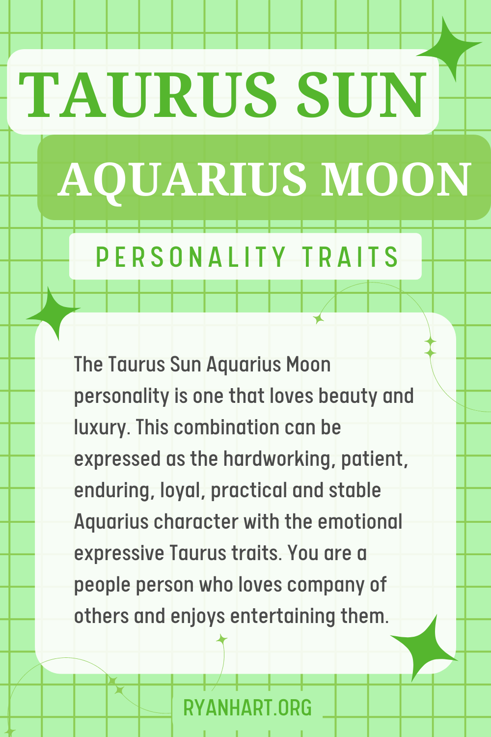 Taurus Sun Aquarius Moon Compatibility: Strengths and Challenges Explained