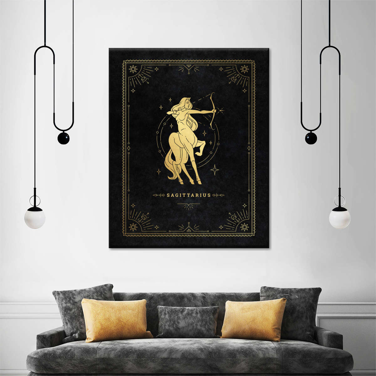 Discover Unique Sagittarius Wall Art – Zodiac Inspired Artwork for Your Home