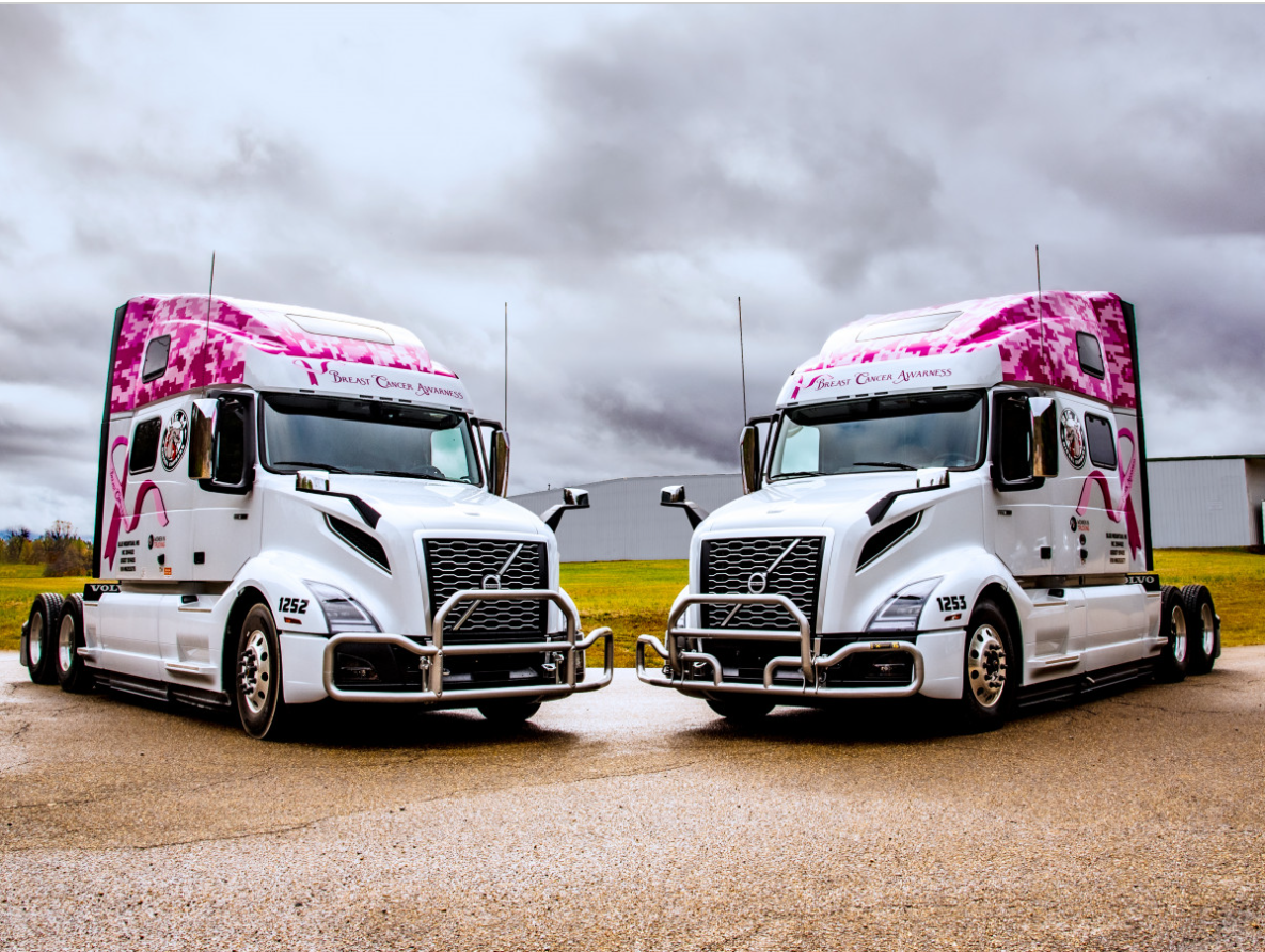 colorado big trucks cancer awareness