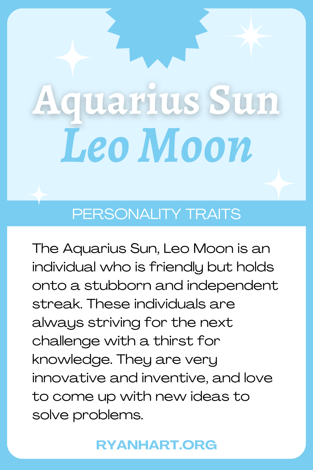 Unlocking the Aquarius Sun, Leo Moon: Traits & Compatibility