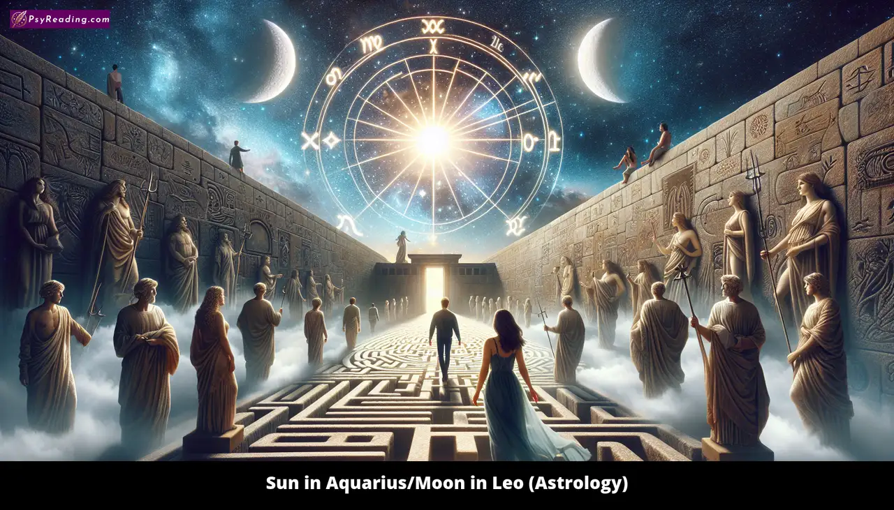 Aquarius Sun Leo Moon: Unveiling the Complexities of a Rebellious and Loyal Nature