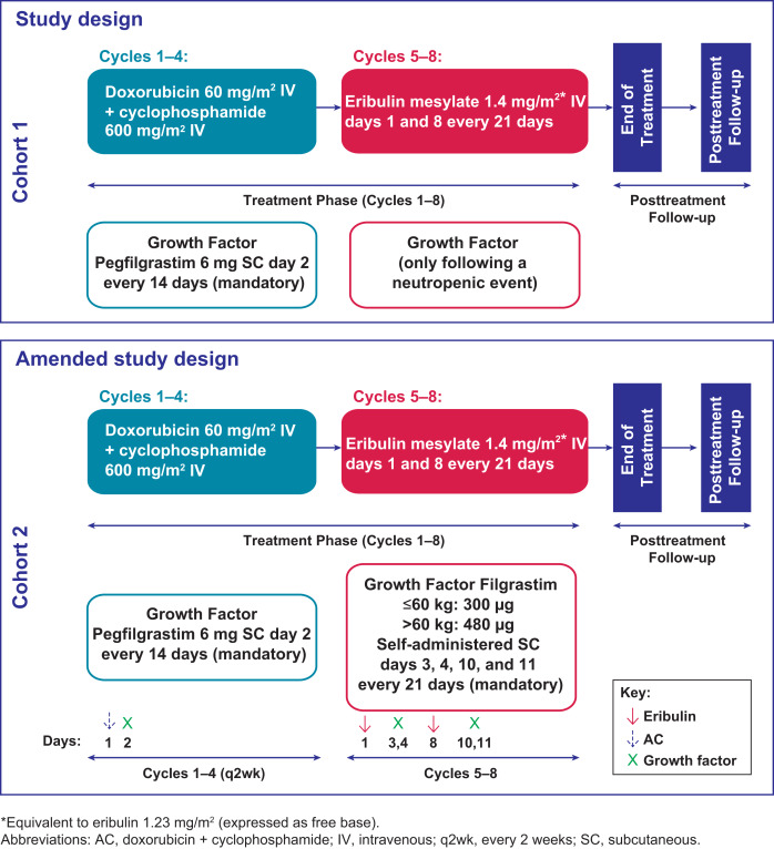 is dense dose doxorubicin and cyclophosphamide for breast cancer