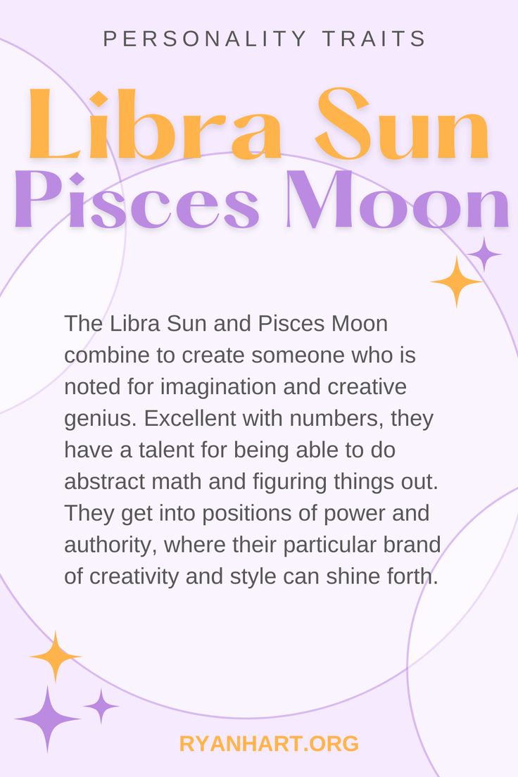 Libra Sun and Pisces Moon: Exploring the Sensitive and Intuitive Personality