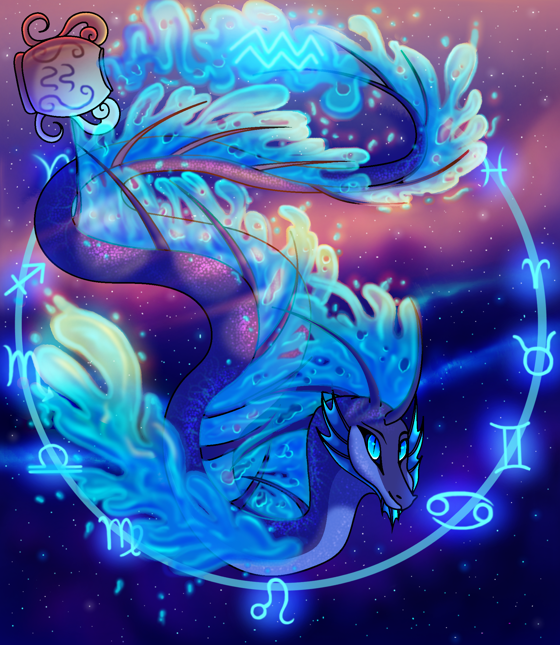 aquarius dragon