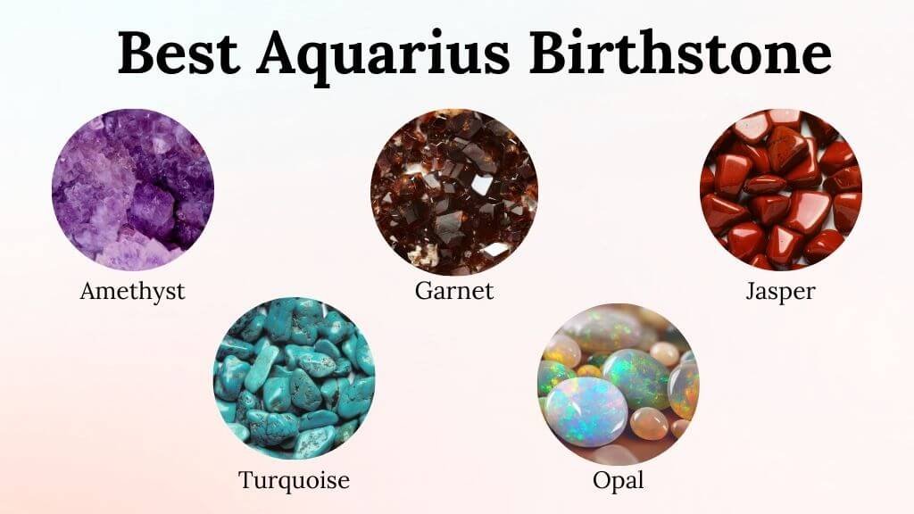 Top Aquarius Birthstones: Amethyst, Garnet, and More for 2024