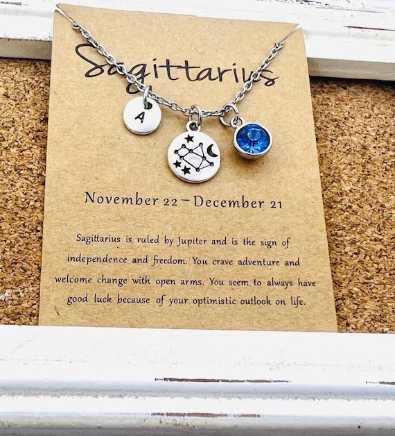 Explore Stunning Sagittarius Jewelry: Personalized Necklaces, Bracelets & Pendants