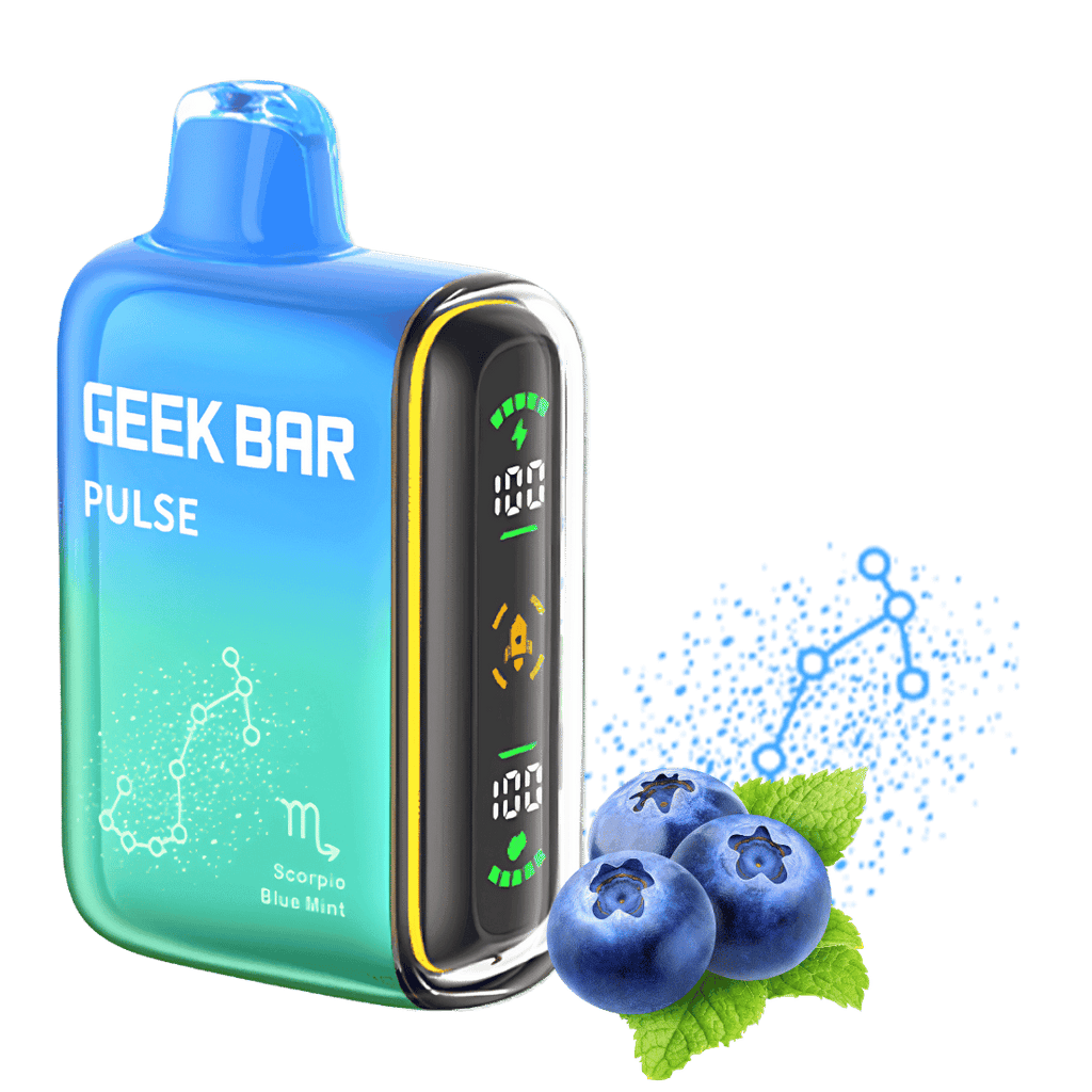 Discover the Bold Blue Mint Flavor of Geek Bar Pulse Scorpio Vape