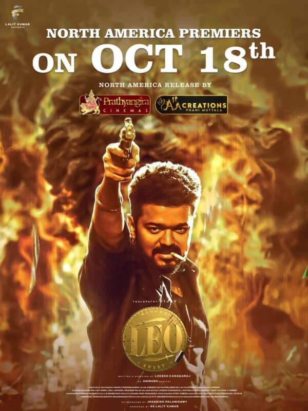 Watch Leo Now: Showtimes and Theaters for the Latest Tamil Action Thriller