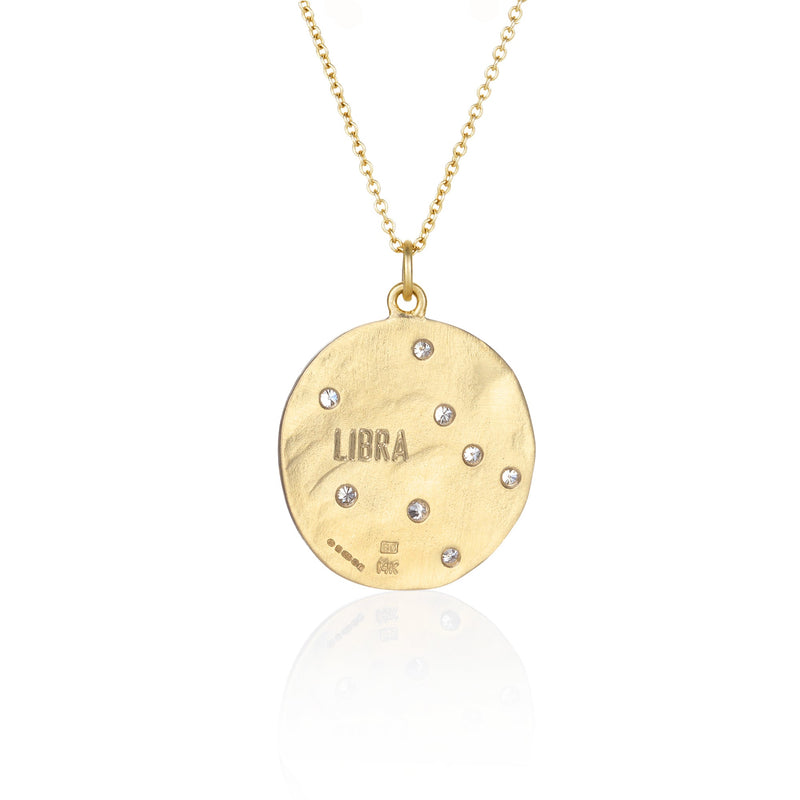 Stunning Libra Zodiac Necklace - A Perfect Balance of Style & Astrology