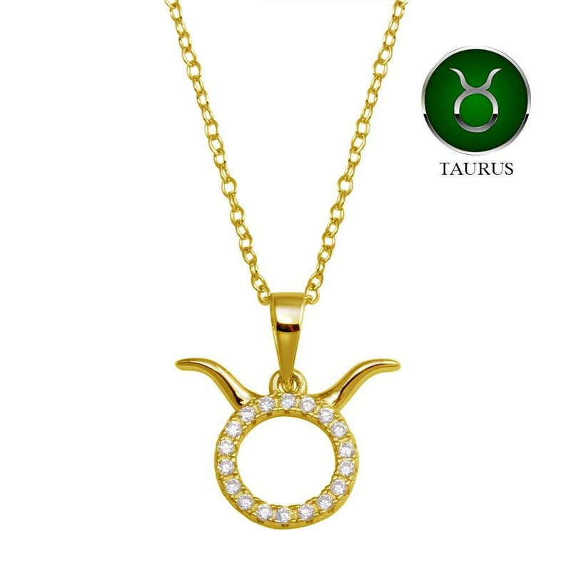 Taurus Zodiac Necklace Collection: Exquisite Designs in Gold and Silver