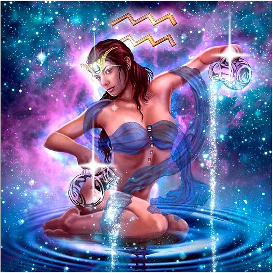 Stunning Aquarius Artwork: Unique Digital Creations for Zodiac Enthusiasts