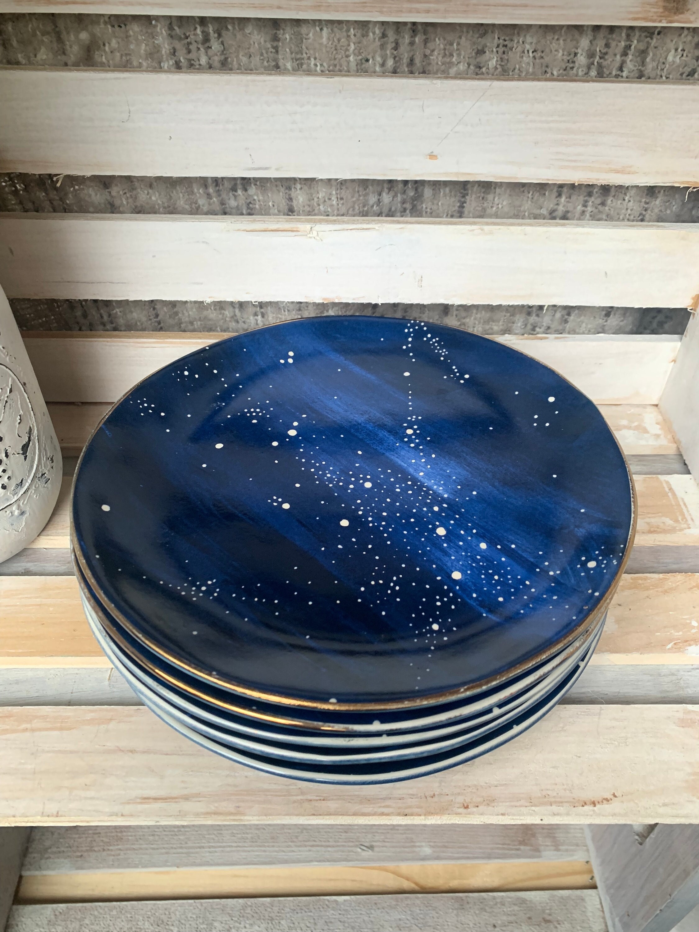 west elm constellation plates