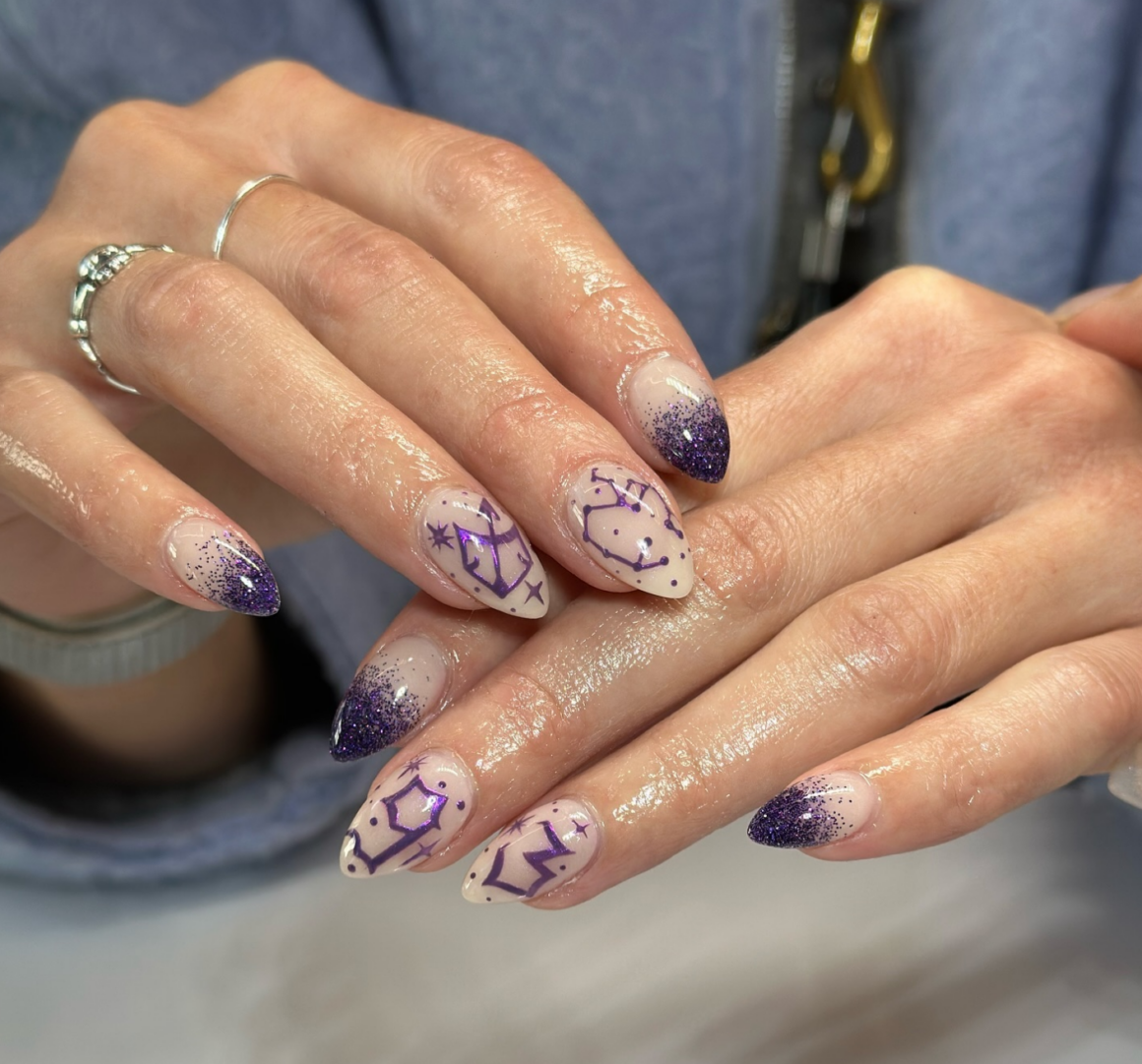 31 Bold Sagittarius Nail Designs to Show Your Adventurous Spirit