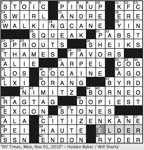 Nov or Dec Event for a Sagittarius in NYT Crossword: BDAY Clue Explained