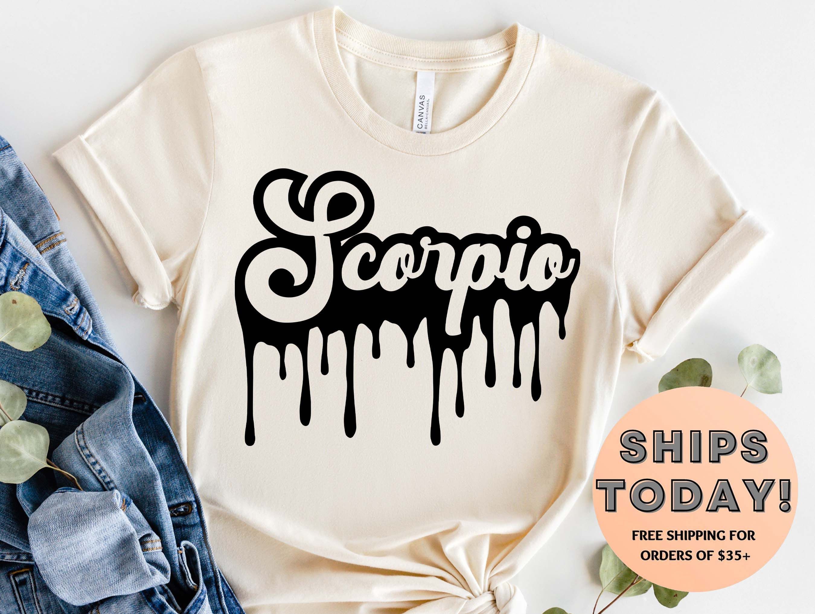 Scorpio Shirt - Unique Zodiac T-Shirts for Scorpio Lovers