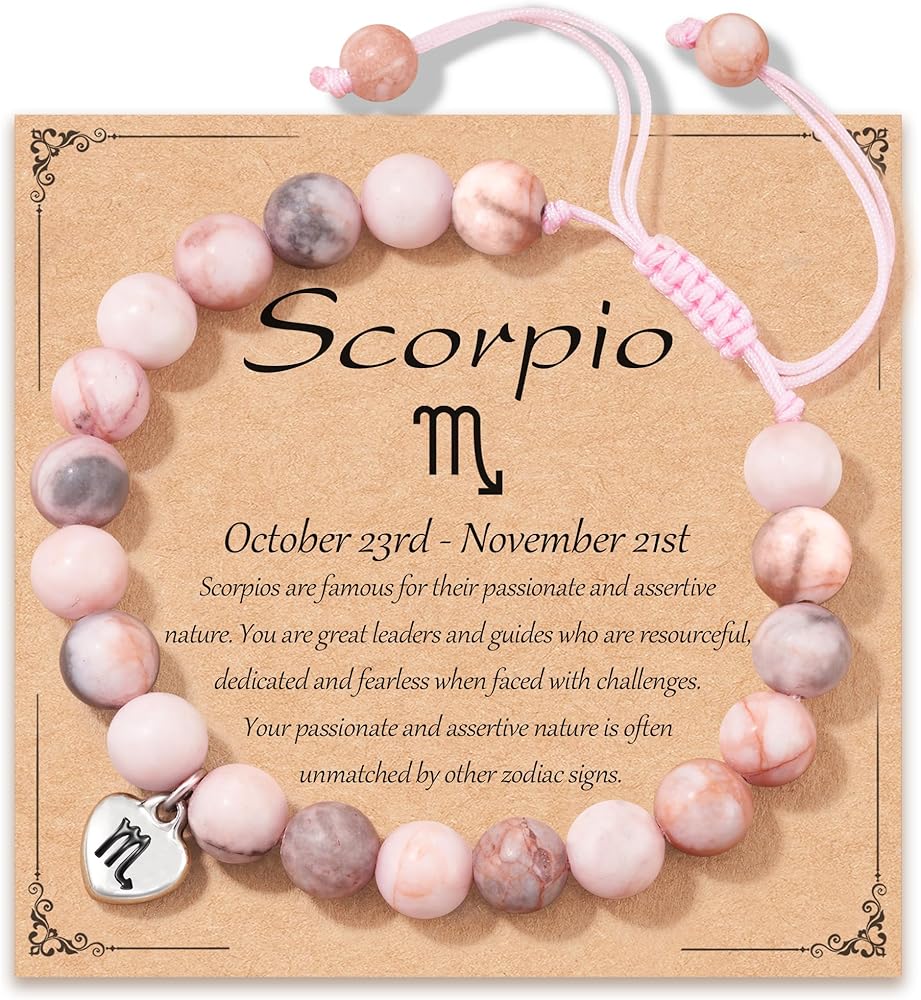 Scorpio Zodiac Bracelet: A Beautiful Gift for Scorpio Birthdays and Beyond