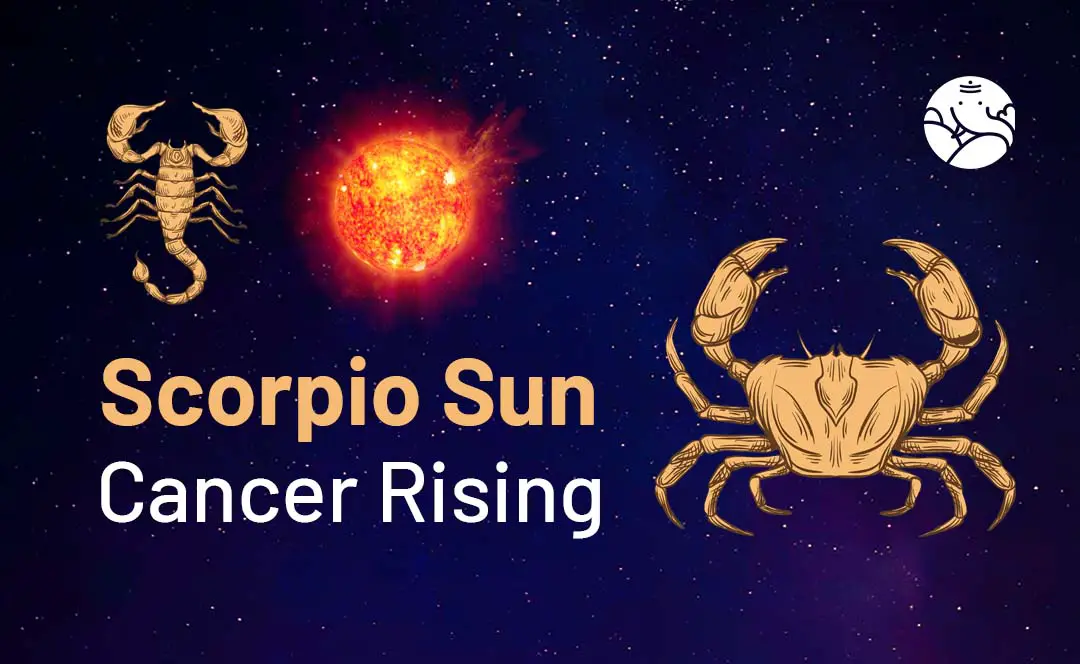 scorpio sun cancer rising