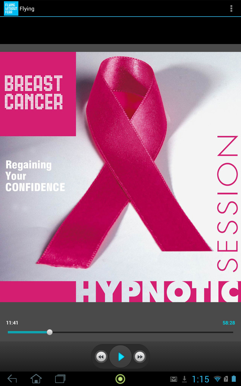 free breast cancer hypnosis script