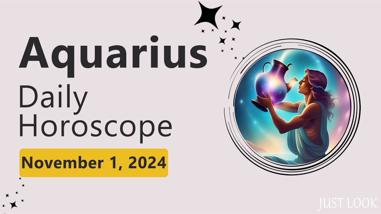 Aquarius Horoscope Today: Key Predictions and Insights for November 2024