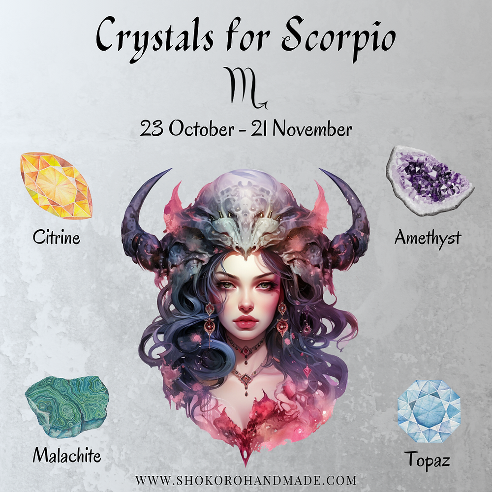 Discover Scorpio Stones: Topaz, Malachite, and Their Powerful Meanings