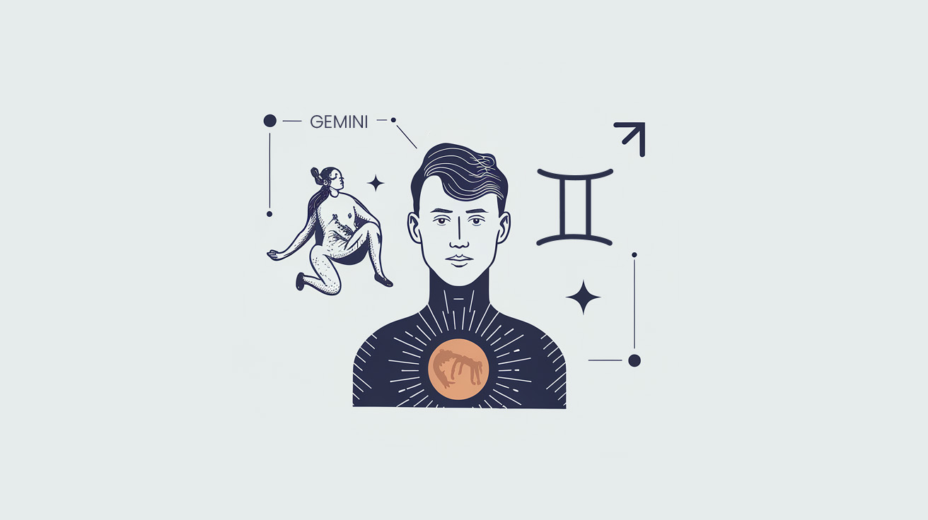 Moon in Gemini Man: The Clever Charmer and His Love Language