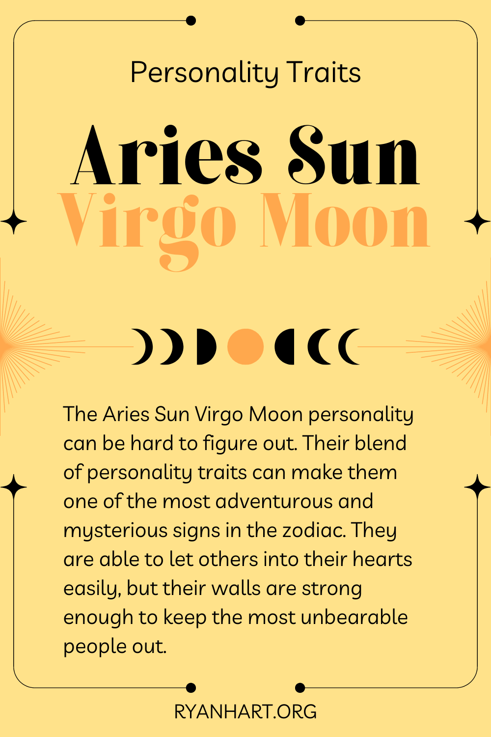 Aries Sun Virgo Moon Virgo Rising: How to Understand Your Personality?