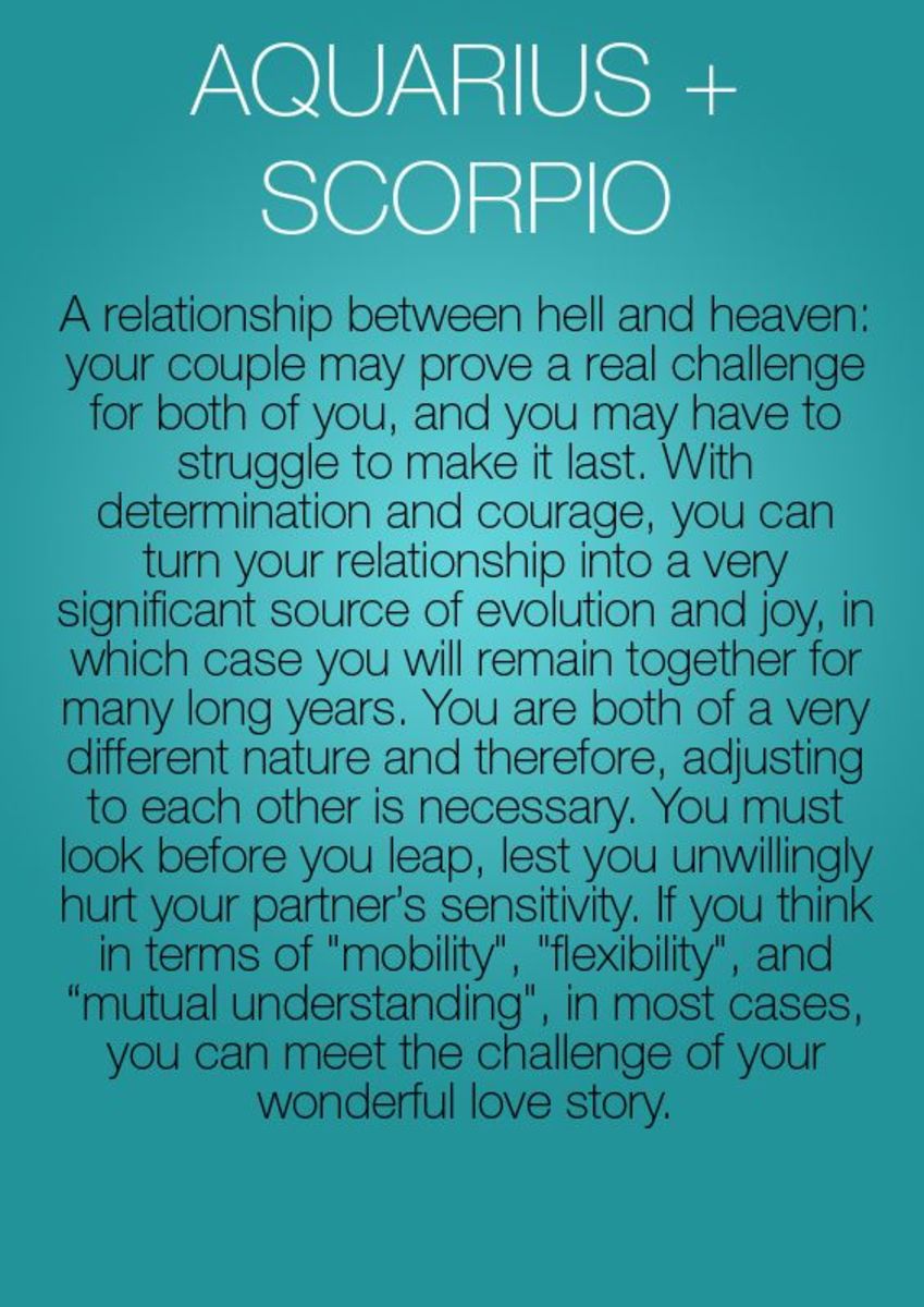 Can Aquarius Man and Scorpio Woman Really Work Out?