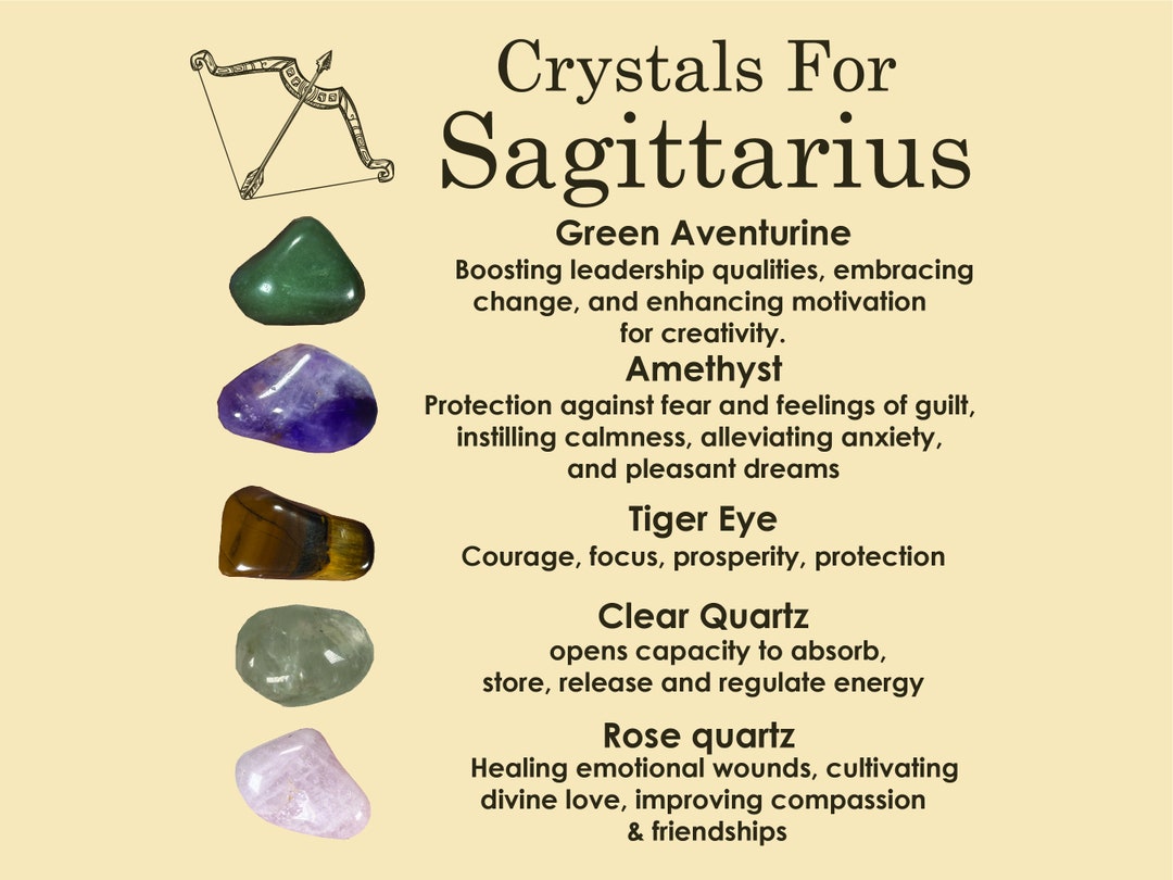 What makes Sagittarius crystals special? Discover their healing powers!