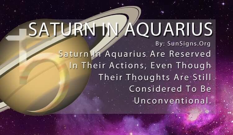 Saturn in Aquarius: What Does It Mean for You Personally?